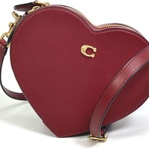Coach heart crossbody bag